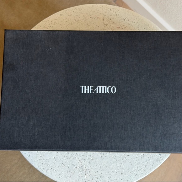 The Attico Venus slingback pumps electric blue, size 37.5 - Picture 10 of 11